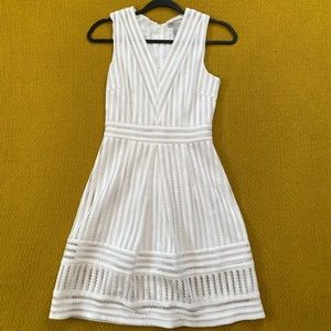H&M White Summer Dress size 4